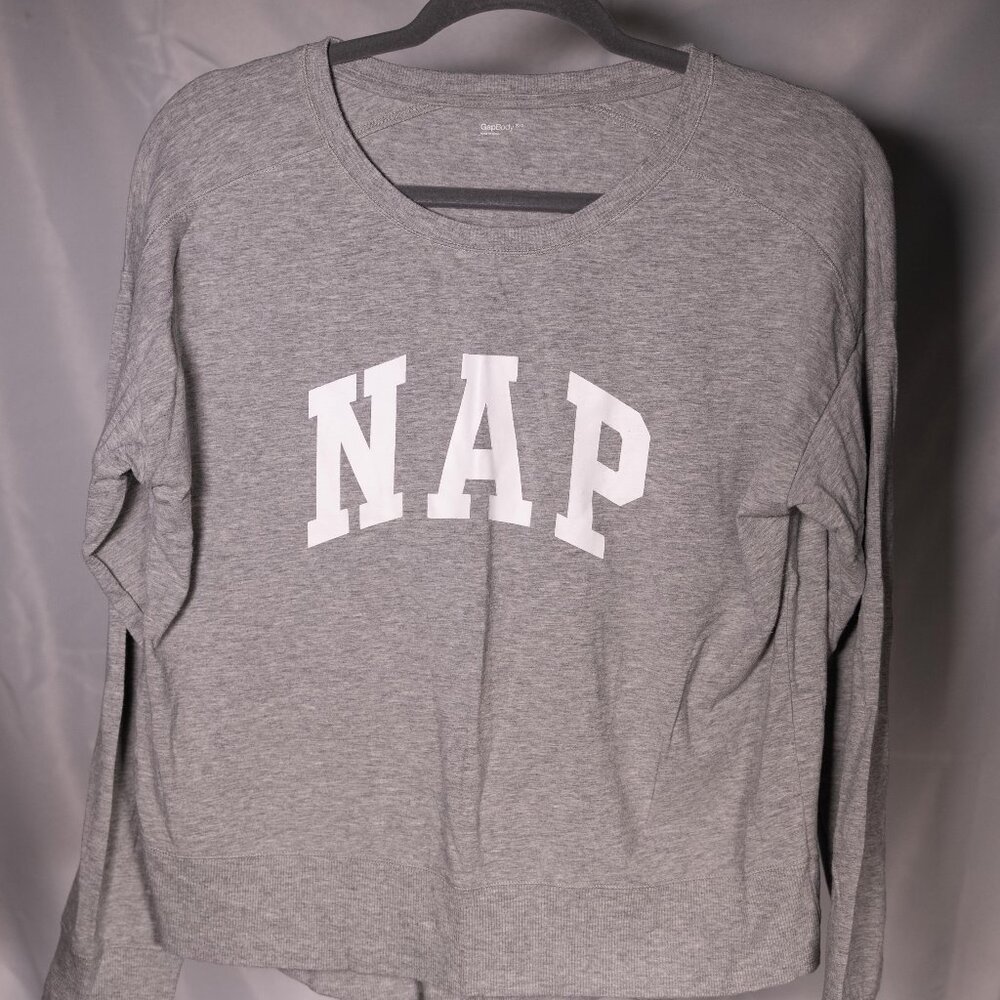 "NAP" Pajama Sweatshirt